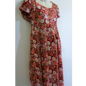 Maternity Floral Dress Size S